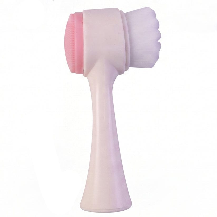 Facial Cleansing Brush – Dual-Sided Exfoliation & Massage for Clear Skin