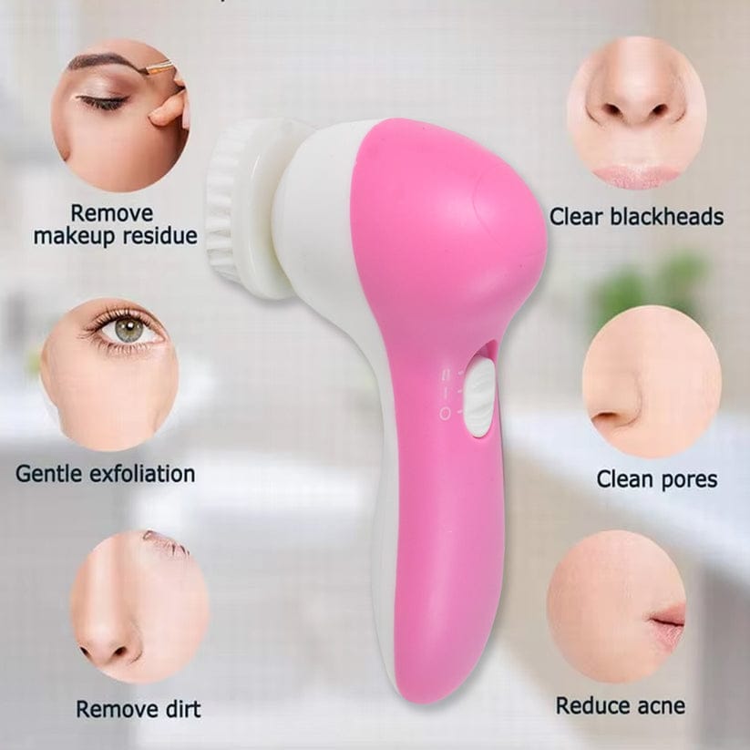 Facial Cleansing Brush – Waterproof Deep Cleansing | Calm & Curl