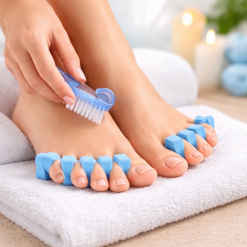 MANICURE PEDICURE NAIL CARE KIT .