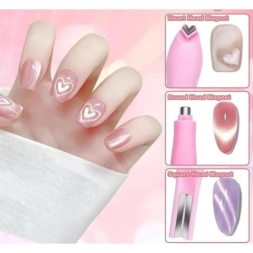 Magnetic Nail Art Pen Set