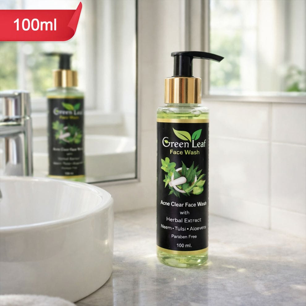 GREEN LEAF FACE WASH .