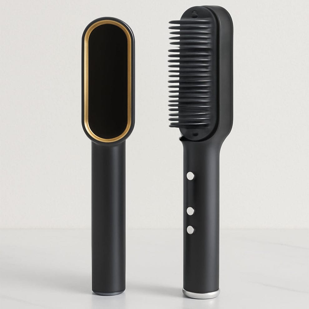 Hair Straightener – Keratin Ceramic & Scalp Massager | Calm & Curl