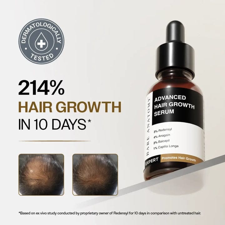 ADVANCED HAIR GROWTH SERUM .