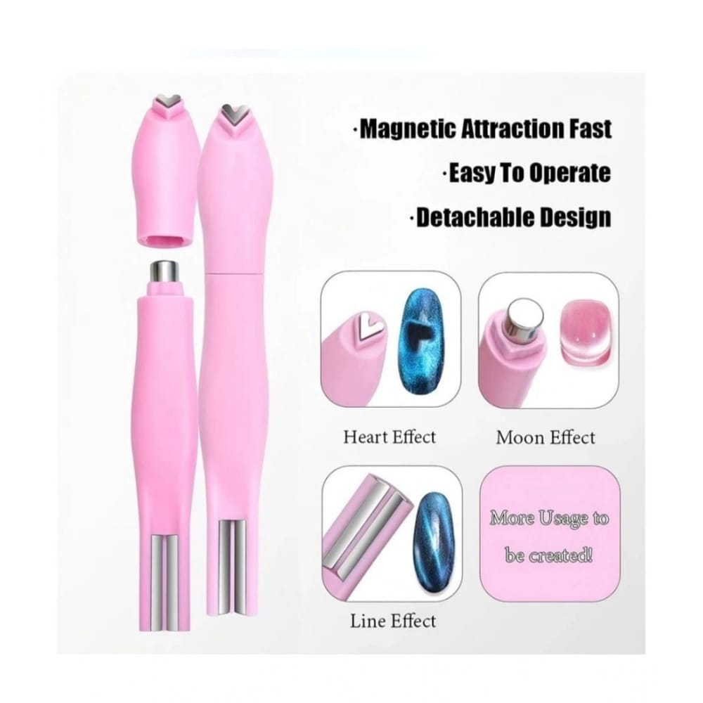 Magnetic Nail Art Pen Set